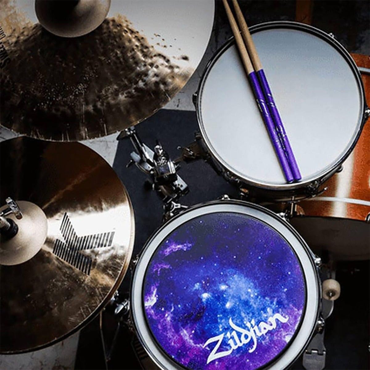 Zildjian ZXPPGAL06 Galaxy Practice Pad - 6 Inch - Image 6